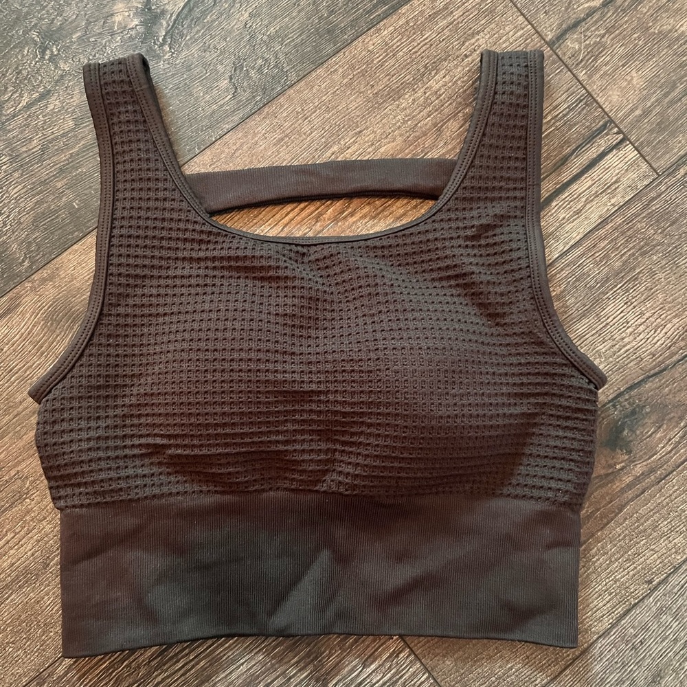 Yogalicious waffle seamless Melanie bra 2 pack Size small